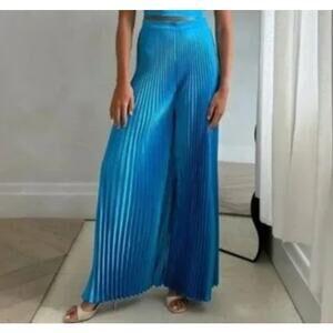 L’idee Bisous Pleated Pants in Royal Cloud Blue Size 6